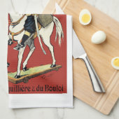 Grand Bazar des Halles et de Postes Theedoek (Quarter Fold)