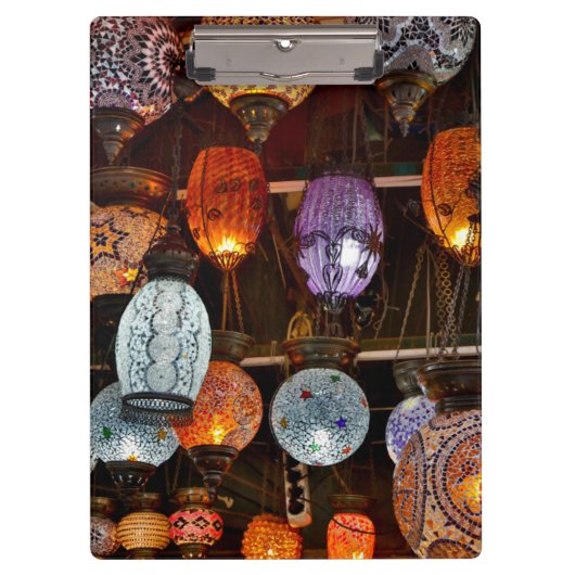 Grand Bazar in Istanbul, Turkije Klembord (Voorkant)