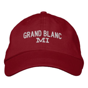 Grand Blanc Michigan Geborduurde Honkbalpet Pet