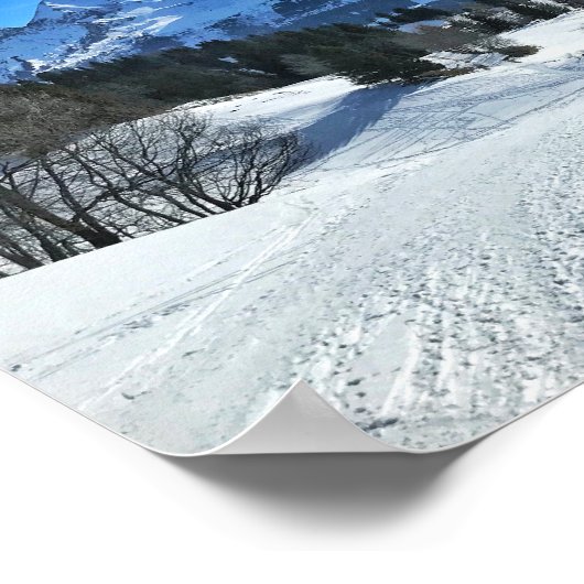 Grand Bornand, Haute-Savoie, Poster Alpen (Hoek)