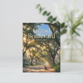 Grand Boulevard USA Briefkaart (Staand voorkant)