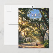 Grand Boulevard USA Briefkaart (Voorkant / Achterkant)