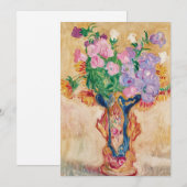 Grand Bouquet au Vase en Porcelaine | Louis Valtat (Voorkant / Achterkant)