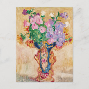 Grand Bouquet au Vase en Porcelaine   Louis Valtat Briefkaart