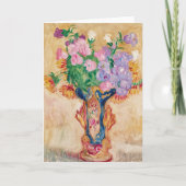 Grand Bouquet au Vase en Porcelaine | Louis Valtat Kaart (Voorkant)