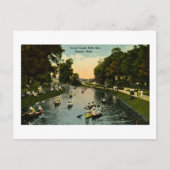 Grand Canal Belle Isle, Detroit, Michigan Briefkaart (Voorkant)