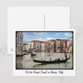 Grand Canal Briefkaart (Voorkant / Achterkant)