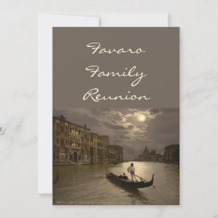 Grand Canal by Moonlight II, Venetië, Italië Kaart