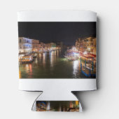 Grand Canal by Night in Venetië, Italië Blikjeskoeler (Achterkant)