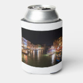 Grand Canal by Night in Venetië, Italië Blikjeskoeler (Blikje Achterkant)