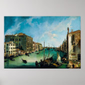 Grand Canal door Canaletto Poster (Voorkant)