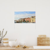 Grand Canal Dwellings, Venetië, Italië - Foto Poster (Keuken)
