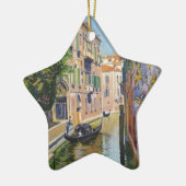  Grand Canal Gondolas Venice Italië Reis Keramisch Ornament (Links)