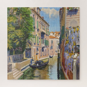 Grand Canal Gondolas Venice Italië Reis Legpuzzel