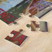  Grand Canal Gondolas Venice Italië Reis Legpuzzel (Zijkant)