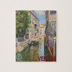 Grand Canal Gondolas Venice Italië Reis Legpuzzel
