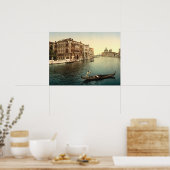 Grand Canal II, Venetië, archiefblad van Italië Poster (Keuken)