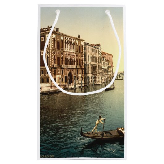 Grand Canal II, Venetië, Italië Klein Cadeauzakje (Achterkant)