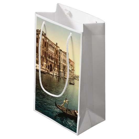 Grand Canal II, Venetië, Italië Klein Cadeauzakje (Voorkant Gekanteld)
