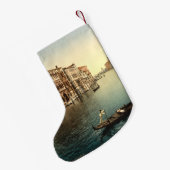 Grand Canal II, Venetië, Italië Kleine Kerstsok (Achterkant (Hangend))