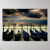 Grand Canal in het poster van Venetië (Voorkant)