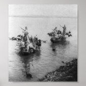 Grand Canal in Soo-chow China Poster (Voorkant)