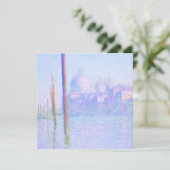 Grand Canal in Venetië (door Claude Monet) Kaart (Staand voorkant)
