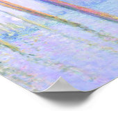 Grand Canal in Venetië (door Claude Monet) Poster (Hoek)