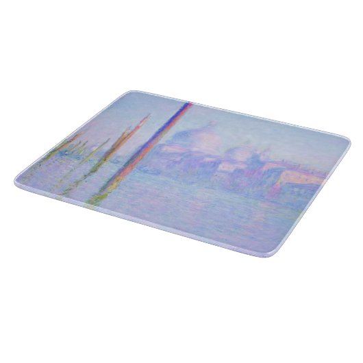 Grand Canal in Venetië (door Claude Monet) Snijplank (Hoek)