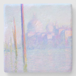 Grand Canal in Venetië (door Claude Monet) Stenen Onderzetter