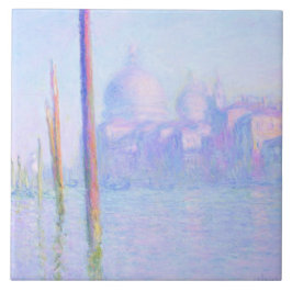 Grand Canal in Venetië (door Claude Monet) Tegeltje