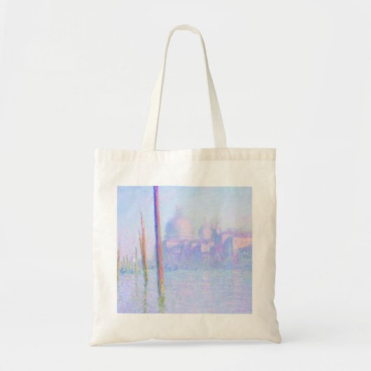 Grand Canal in Venetië (door Claude Monet) Tote Bag (Voorkant)