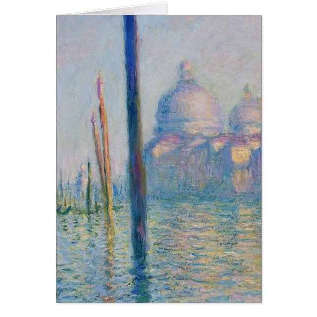 Grand Canal Monet Venetië Italië Klassiek schilder (Voorkant)