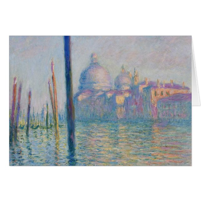 Grand Canal Monet Venetië Italië Klassiek schilder (Voorkant Horizontaal)