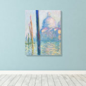 Grand Canal Monet Venetië Italië Klassiek schilder Canvas Afdruk (Insitu (Houten vloer))
