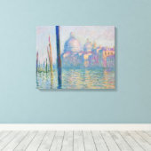 Grand Canal Monet Venetië Italië Klassiek schilder Canvas Afdruk (Insitu (Houten vloer))