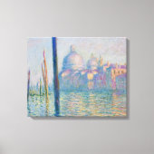 Grand Canal Monet Venetië Italië Klassiek schilder Canvas Afdruk (Voorkant)