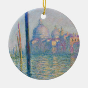 Grand Canal Monet Venetië Italië Klassiek schilder Keramisch Ornament