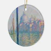 Grand Canal Monet Venetië Italië Klassiek schilder Keramisch Ornament (Links)