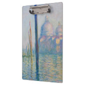 Grand Canal Monet Venetië Italië Klassiek schilder Klembord (Links)