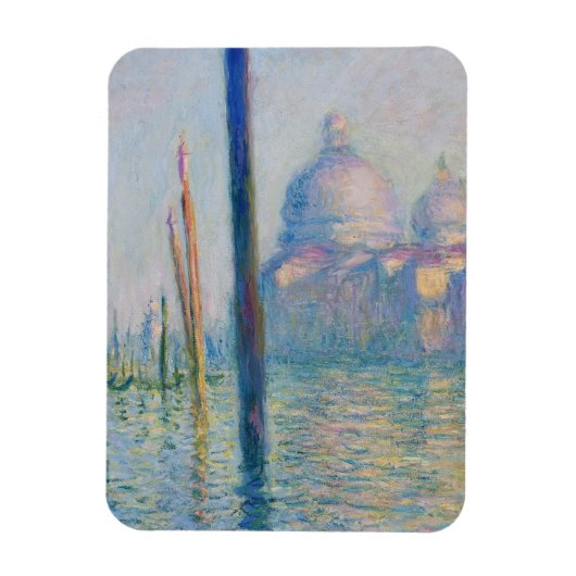 Grand Canal Monet Venetië Italië Klassiek schilder Magneet (Verticaal)