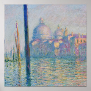 Grand Canal Monet Venetië Italië Klassiek schilder Poster