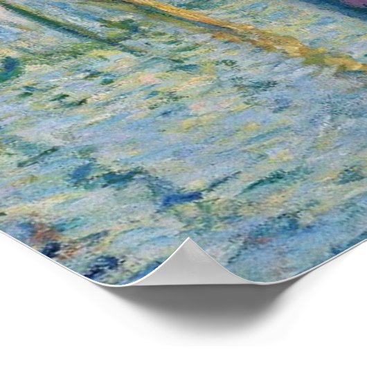 Grand Canal Monet Venetië Italië Klassiek schilder Poster (Hoek)