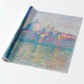 Grand Canal Monet Venice Italy Classic Painting Cadeaupapier (Uitgerold)