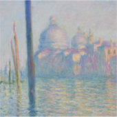 Grand Canal Monet Venice Italy Classic Painting Sticker (Voorkant)
