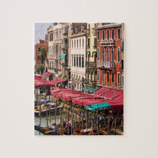Grand Canal of Venice, Italië, met gondola-boten Legpuzzel (Verticaal)