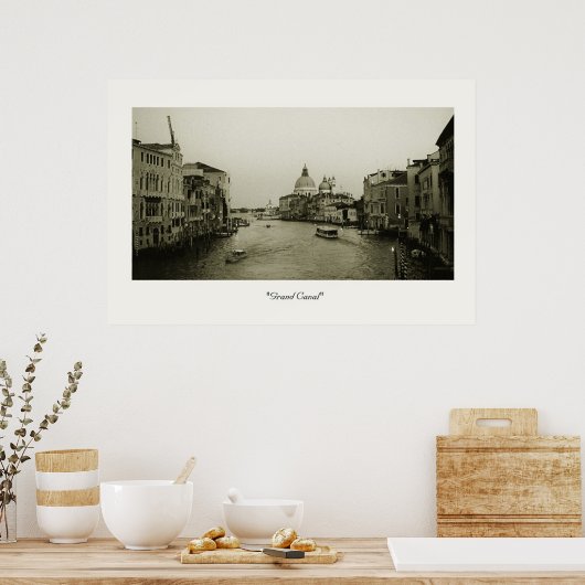 Grand Canal Poster (Keuken)