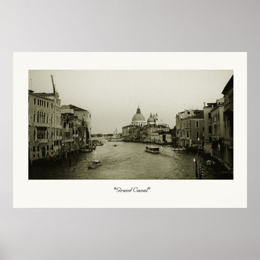 Grand Canal Poster (Voorkant)