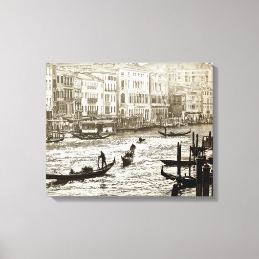 GRAND CANAL stretched canvas kunst (Voorkant)