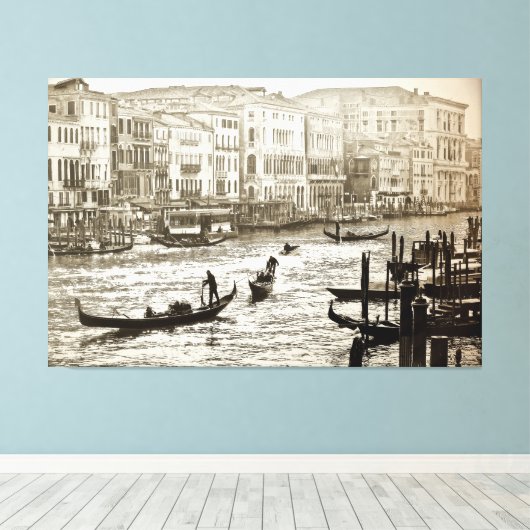  GRAND CANAL stretched canvas kunst (Insitu (Houten vloer))